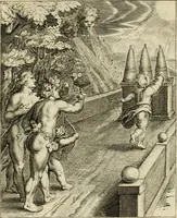 Picture 18 of 106 from Zinnebeelden, getrokken uit Horatius Flaccus (1683), leaf 40