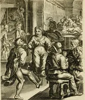 An illustration from Zinnebeelden, getrokken uit Horatius Flaccus (1683)