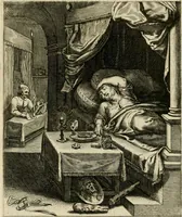 An illustration from Zinnebeelden, getrokken uit Horatius Flaccus (1683)