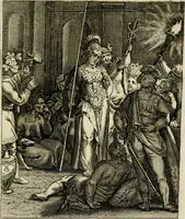 An illustration from Zinnebeelden, getrokken uit Horatius Flaccus (1683)