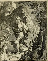 An illustration from Zinnebeelden, getrokken uit Horatius Flaccus (1683)