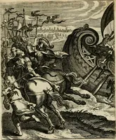Picture 47 of 106 from Zinnebeelden, getrokken uit Horatius Flaccus (1683), leaf 98
