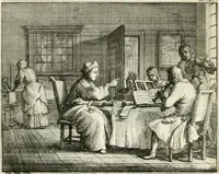 An illustration from Leerzaame zinnebeelden (1757)