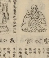 An illustration from Zōho shoshū butsuzō zui (1868)