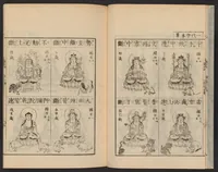 An illustration from Zōho shoshū butsuzō zui (1868)