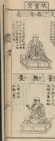 An illustration from Zōho shoshū butsuzō zui (1868)