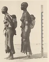 An illustration from Zur anthropologie des abflusslosen rumpfschollenlandes im nordöstlichen Deutsch-Ostrafrika, auf grund der sammlung der Ostrafrika- expedition (dr. E. Obst) der Geographischen gesellschaft in Hamburg (1915)