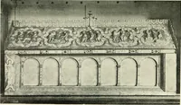 An illustration from Zur Entwicklung des zeichnerischen Stils in der Cölner Goldschmiedekunst des 12. Jahrhunderts. Mit 10 Lichtdrucktafeln (1917)