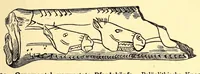 An illustration from Zur Psychologie der primitiven Kunst : ein Vortrag (1908)
