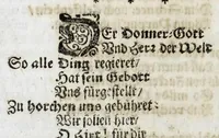 An illustration from Zwey-einiger Hymenaeus, oder, Oesterreich-Lüneburgischer frid- und freuden-voller Vermählungs-Gott : denen aller-durchleuchtigist-grossmächtigisten, nunmehro aller-erwüntscht- und Aller-Glück-Vergnügtist-Vermählten röm. und ungar. königl königl. Maj. Maj. [et]c. [et]c. Josepho I. vom aller-durchleuchtigist-sig- und glorreichisten Ertz-Hauss-Oesterreich, [et]c. [et]c. herstammend, und Wilhelminae Amaliae, aller-preyss-würdigst-Gebohrnen Hertzogin von Braunschweig, und Lüneburg, [et]c. [et]c. durch vier Triumph- Lieb- und Lob-andeutende Ruhm- oder Ehren-Pforten zur aller-schuldigst-Jubel-vollen Ehren-Bezeugung hiebevor eröffnet (1699)