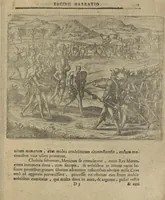 An illustration from Regionum Indicarum per Hispanos olim devastatrum accuratissima descriptio, insertis figuris aencis ad vivum fabrefactis (1664)