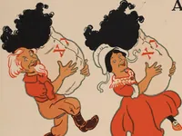 Picture 17 of 65 from Denslow's Mother Goose : being the old familiar rhymes and jingles of Mother Goose (1901), leaf 24