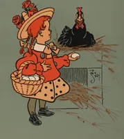 Picture 24 of 65 from Denslow's Mother Goose : being the old familiar rhymes and jingles of Mother Goose (1901), leaf 35