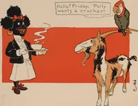 Picture 26 of 65 from Denslow's Mother Goose : being the old familiar rhymes and jingles of Mother Goose (1901), leaf 42