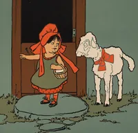 Picture 44 of 65 from Denslow's Mother Goose : being the old familiar rhymes and jingles of Mother Goose (1901), leaf 71