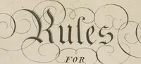 An illustration from Rules for playing in a true taste on the violin, German flute, violoncello, and harpsicord, particularly the thorough bass : exemplify'd in a variety of compositions on the subjcts [sic] of English, Scotch and Irish tunes (1739)