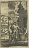 Picture 20 of 21 from De gedenkwaardige voyagie van Don Ferdinand de Soto na Florida : en desselfs ontdekking van de landen in dat gewest, met al wat aanmerkensswaardig op die vierjarige reyse is voorgevallen : gedaan anno 1539 en vervolgens (1706), leaf 102