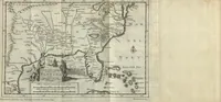 An illustration from De gedenkwaardige voyagie van Don Ferdinand de Soto na Florida : en desselfs ontdekking van de landen in dat gewest, met al wat aanmerkensswaardig op die vierjarige reyse is voorgevallen : gedaan anno 1539 en vervolgens (1706)