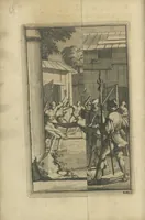 Picture 9 of 21 from De gedenkwaardige voyagie van Don Ferdinand de Soto na Florida : en desselfs ontdekking van de landen in dat gewest, met al wat aanmerkensswaardig op die vierjarige reyse is voorgevallen : gedaan anno 1539 en vervolgens (1706), leaf 39