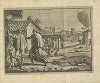 Picture 11 of 21 from De gedenkwaardige voyagie van Don Ferdinand de Soto na Florida : en desselfs ontdekking van de landen in dat gewest, met al wat aanmerkensswaardig op die vierjarige reyse is voorgevallen : gedaan anno 1539 en vervolgens (1706), leaf 49