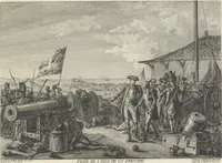 Picture 7 of 16 from Recueil d'estampes representant les différents événemens de la Guerre qui a procuré l'indépendance aux Etats Unis de l'Amérique (1784), leaf 38