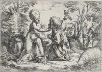 An illustration from Guido Reni (1910)
