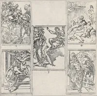 An illustration from Guido Reni (1910)