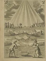 An illustration from Mutus liber, (1702)