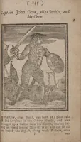 Picture 20 of 20 from The history and lives of all the most notorious pirates, and their crews, from Capt. Avery, who first settled at Madagascar, to Capt. John Gow, and James Williams, his Lieutenant, Etc. who were hang'd at Execution Dock, June 11, 1725, for Piracy and Murther, and afterwards hang'd in Chains between Blackwall and Deptford : giving a more full and true Account than any yet Published, of all their Murthers, Piracies, Maroonings, Places of Refuge, and Ways of Living. Adorn'd with Twenty Beautiful Cuts, being the Representation of each Pirate : To which is prefix'd, An Abstract of the Laws against Piracy (1725), leaf 163