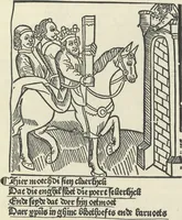 An illustration from Catalogue of the fifty manuscripts & printed books bequeathed to the British Museum by Alfred H. Huth (1912)
