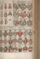 Picture 9 of 11 from Wappenbüchlein. Antzeygung deren Wappen darauf des Heyligen Römischen Reichs Grundtveste gepflantzt vnnd geordnet ist ... zu Eeren der römischen kayserlichen vnd kunigklichen Mayesteten (1555), leaf 18