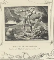 Picture 6 of 21 from Illustrations of the Book of Job, (1826), leaf 32