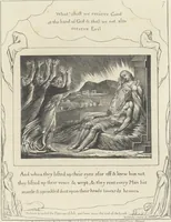 Picture 7 of 21 from Illustrations of the Book of Job, (1826), leaf 36