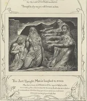 Picture 10 of 21 from Illustrations of the Book of Job, (1826), leaf 48