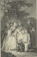 An illustration from Œuvres de Moliere (1773)