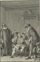 An illustration from Œuvres de Moliere (1773)