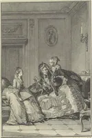 An illustration from Œuvres de Moliere (1773)