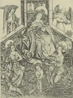 An illustration from From Holbein to Whistler, notes on drawing and engraving, / by Alfred Mansfield Brooks. (1920)