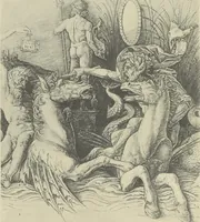 Picture 24 of 58 from From Holbein to Whistler, notes on drawing and engraving, / by Alfred Mansfield Brooks. (1920), leaf 119
