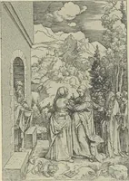Picture 27 of 58 from From Holbein to Whistler, notes on drawing and engraving, / by Alfred Mansfield Brooks. (1920), leaf 126
