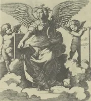 An illustration from From Holbein to Whistler, notes on drawing and engraving, / by Alfred Mansfield Brooks. (1920)