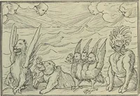 An illustration from From Holbein to Whistler, notes on drawing and engraving, / by Alfred Mansfield Brooks. (1920)