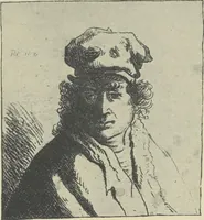 An illustration from From Holbein to Whistler, notes on drawing and engraving, / by Alfred Mansfield Brooks. (1920)