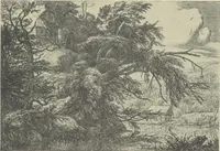 Picture 46 of 58 from From Holbein to Whistler, notes on drawing and engraving, / by Alfred Mansfield Brooks. (1920), leaf 166