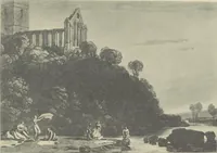 Picture 52 of 58 from From Holbein to Whistler, notes on drawing and engraving, / by Alfred Mansfield Brooks. (1920), leaf 198