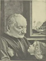 Picture 4 of 58 from From Holbein to Whistler, notes on drawing and engraving, / by Alfred Mansfield Brooks. (1920), leaf 31