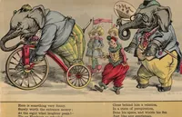 An illustration from The Circus procession (1888)