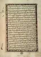 An illustration from [Carta confirmatoria de hidalguía] (1600)