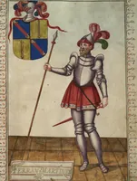An illustration from [Carta confirmatoria de hidalguía] (1600)