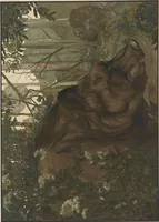 Picture 3 of 11 from Sixteen illustrations of subjects from Kipling's "Jungle book" (1903), leaf 14